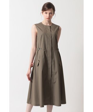 DAKS エレガントノースリーブドレス