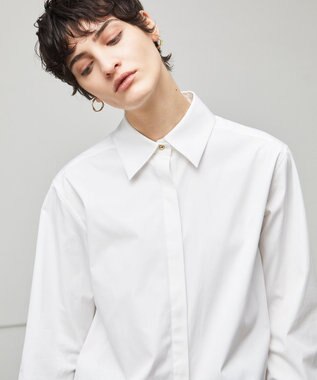 BEIGE， 【洗える】BICON / ドレスシャツ White