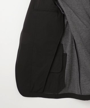 JOSEPH ABBOUD MOUNTAIN 【ストレッチ/ソフト/ECO撥水】ストレッチダブルフェイスアクティブ ジャケット ブラック系