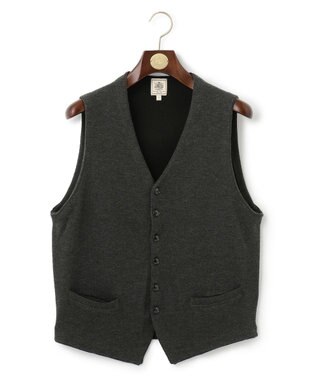 J.PRESS MEN ハイゲージニットベスト グレー系7