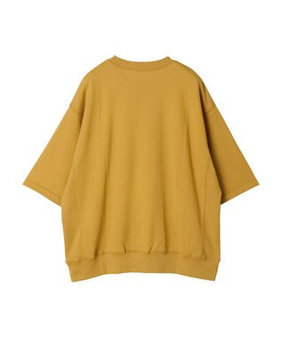 Green Parks ミニ裏毛ロゴトレＴｅｅ Yellow