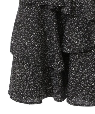 earth music&ecology ランダムティアードスカート Flower