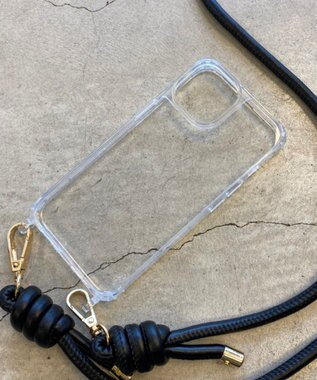 WEGO ストラップホール付きクリアiphoneケース