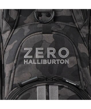 ZERO HALLIBURTON コーデュラキャディバッグ 82051 ブラックカモ柄