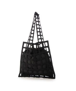 UNBILLION 【テレビ ドラマ着用アイテム】カシュカシュ cachecache / インナー巾着付ラティストート ブラック