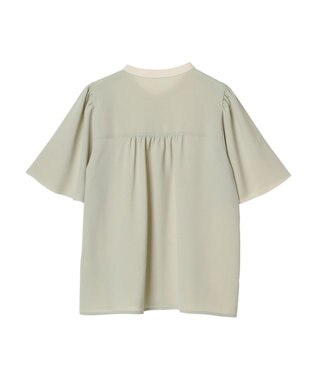 Green Parks ・ＥＬＥＮＣＡＲＥ　ＤＵＥ　バイカラーブラウス Mint