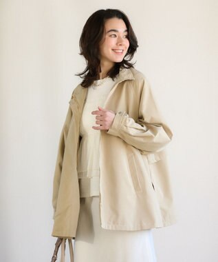 Green Parks 撥水加工Ａラインマウンテンパーカー Beige