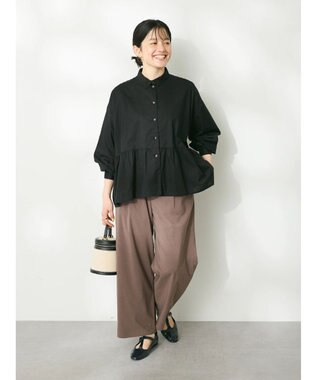 CRAFT STANDARD BOUTIQUE ポリトロイージーパンツ Black