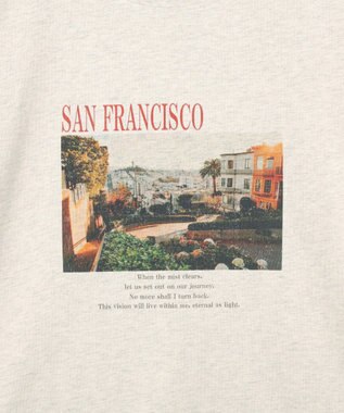 AMERICAN HOLIC SANFRANCISCO ロゴ＆フォトTシャツ Oatmeal