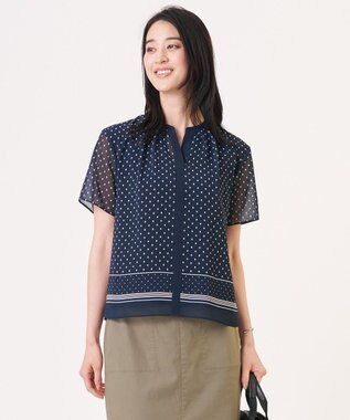 J.PRESS LADIES パネルプリント スキッパー カットソー