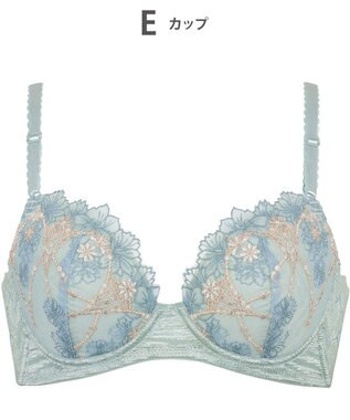 Wing ブラジャー 背中の段差をスムージング 脇高設計 脇から背中すっきり バストの脇流れをブロック 【後ろ姿きれいブラ】 ブラ KB2719 ウイング／ワコール ターコイズ