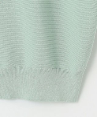 J.PRESS LADIES S 【洗える・抗菌防臭】ドルマンガーター ニット ライトグリーン系