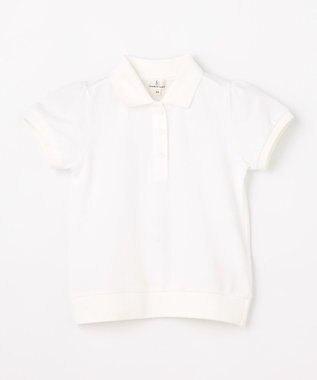 組曲 KIDS 【110-140㎝】 カノコポロシャツ オフホワイト