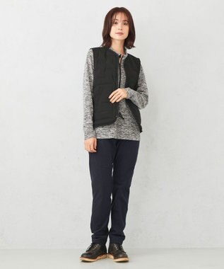 JOSEPH ABBOUD MOUNTAIN 【UNISEX】リバーシブルストレッチ ダウンベスト ネイビー系