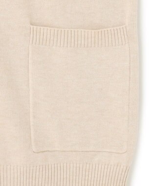 J.PRESS YORK STREET 【UNISEX】ANTI PILLING WOOL Vネックカーディガン アイボリー系