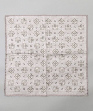 GOTAIRIKU 日本製【シルク100％】オリジナル柄チーフ