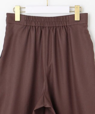 ANY SIS L 【接触冷感・UVカット・速乾】スムージーポリエステルタックフレア パンツ 【WEB限定】ブラウン