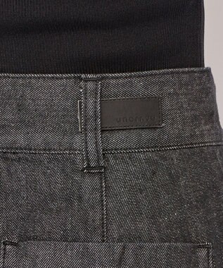 uncrave 【uncrave WHITE】テーパード デニムパンツ ブラック