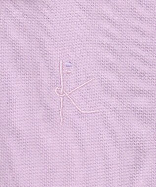 組曲 KIDS 【110-140㎝】 カノコポロシャツ ラベンダー