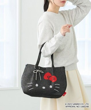 ROOTOTE 8462【ルートート】サンリオ. IP.デリ.ルフル.ハローキティ-B 01：ブラック