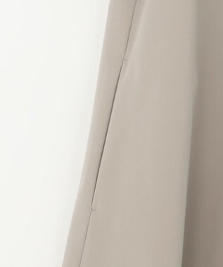 UNFILO 【洗える/軽量】FINE MOVE Aラインワンピース グレージュ