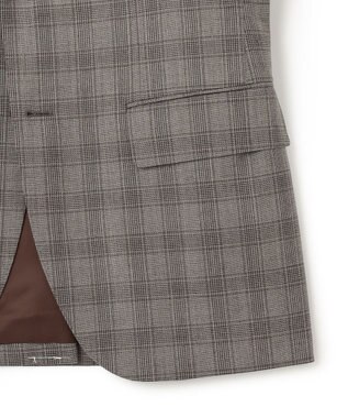 J.PRESS MEN 【J.PRESS MOVING】Albino Torello Viera グレナカートチェック ジャケット ブラウン系3