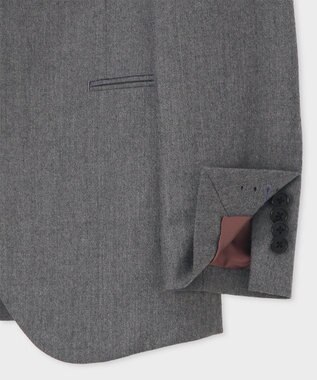 Paul Smith カシミアブレンド フランネル ジャケット グレー