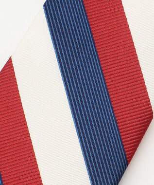 J.PRESS MEN 【STRUCTURE MIX COLLECTION】レジメンタル ネクタイ レッド系1