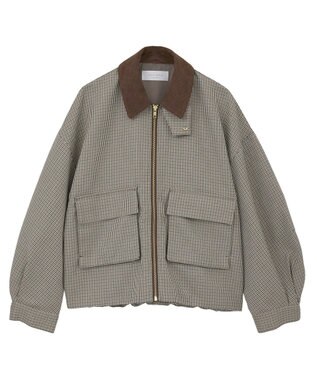 Green Parks ２ＷＡＹジップアップジャケット Check