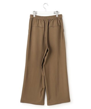 23区 【先行予約】ブライトカルゼ ワイド パンツ モカ系