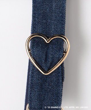 ANY KIDS 【ハローキティ×ANY KIDS】デニムジャンパースカート インディゴ