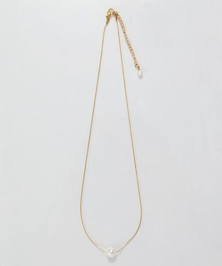 Phoebe 【金属アレルギー対応】ワントップパールネックレス　ゴールド/サージカルステンレス ゴールド