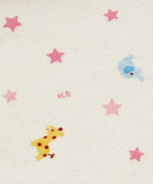 MIKI HOUSE HOT BISCUITS 【70-90cm】 長袖ボディシャツ２枚セット(かぶり仕様) ピンク