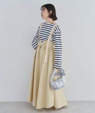 Green Parks ・ＤＯＵＢＬＥ　ＦＬＡＧＳ　サスペンダーミリタリースカ Beige