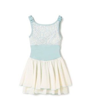 Chacott スカート付レオタード シーグリーン