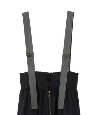 Green Parks ・ＤＯＵＢＬＥ　ＦＬＡＧＳ　サスペンダーミリタリースカ Black