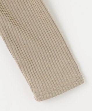 Feroux 【ONWARD CROSSET MAG掲載】ギャザースリーブ プルオーバー ベージュ系