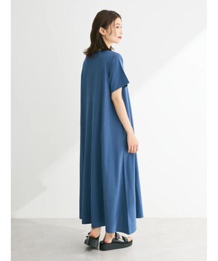 Green Parks ・ＳＵＧＡＲ　ＳＰＯＯＮ【ＣＯＯＬ】ロゴｐｔＴＥＥワンピ Blue