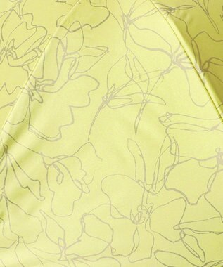 AURORA Beaurance （ビューランス） プリント晴雨兼用傘（折り畳み・ミニ傘） ペールイエロー