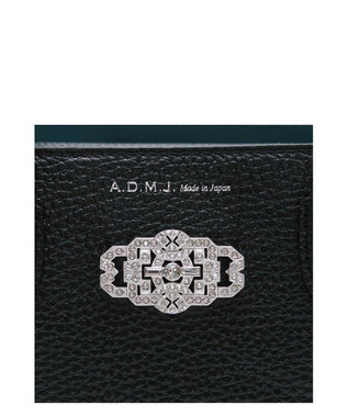 A.D.M.J. 【牛革】アールデコモチーフミニトート(Dカン+) アマイロ