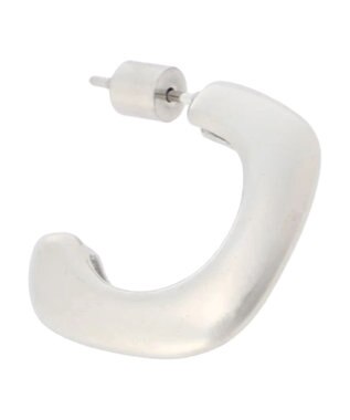 Green Parks ・ＨＡＬＦ　ＴＩＭＥ　サージカルスクエアフープピアス Silver