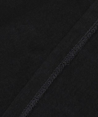 uncrave アルビニスタシフォン ボートネック カットソー（uncrave STANDARD） ブラック