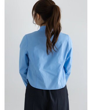 Te chichi プリンセスラインクロップトシャツ【AOYAMA FASHION ASSOCIATION × Te chichi】 サックスブルー