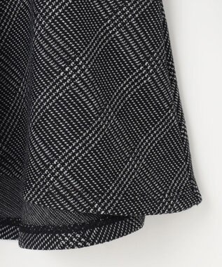 ANY SIS 【WEB・一部店舗限定】カットジャカードペプラム セットアップ ブラック系3