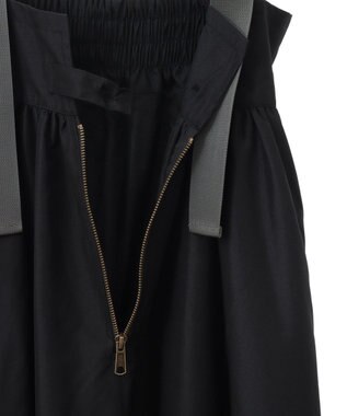 Green Parks ・ＤＯＵＢＬＥ　ＦＬＡＧＳ　サスペンダーミリタリースカ Black