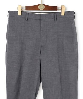 J.PRESS MEN 【WEB・一部店舗限】プレーンウィーブ スラックス ライトグレー系