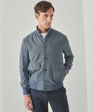 新作【ストレッチ/洗える/吸水速乾】ノルマンディーリネン A-1ブルゾン