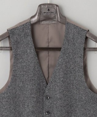 GOTAIRIKU 【セットアップ対応 / AIRY MOVE】RENEWOOL セットアップべスト ライトグレー系8