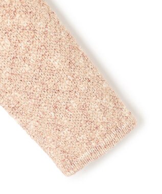 TOCCA TWEEDY MAZE ニットジャケット ピンク系