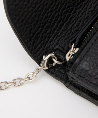 russet チェーンミニウォレット(SO-434) Black